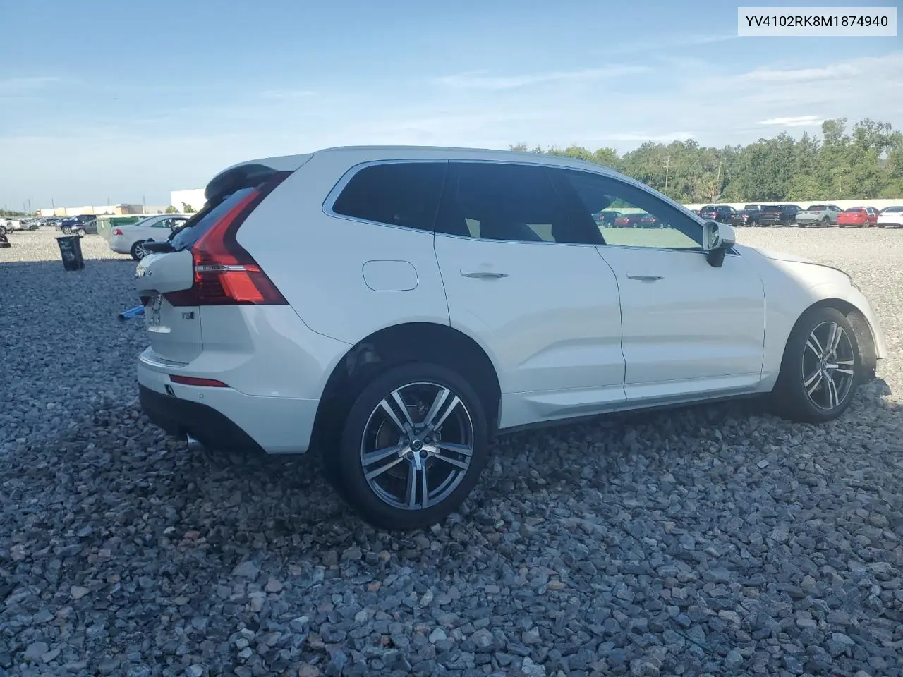 2021 Volvo Xc60 T5 Momentum VIN: YV4102RK8M1874940 Lot: 63385805