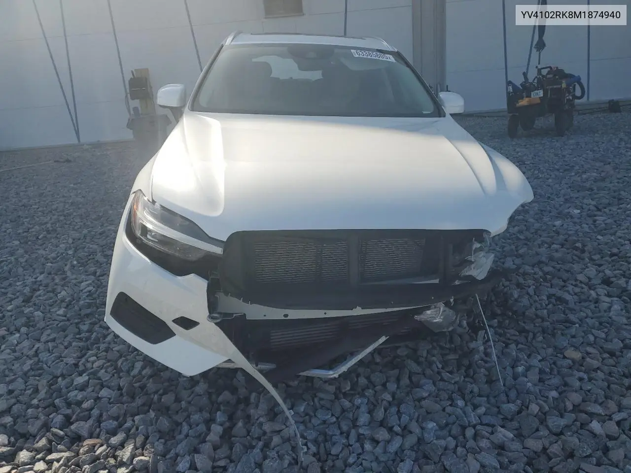 2021 Volvo Xc60 T5 Momentum VIN: YV4102RK8M1874940 Lot: 63385805