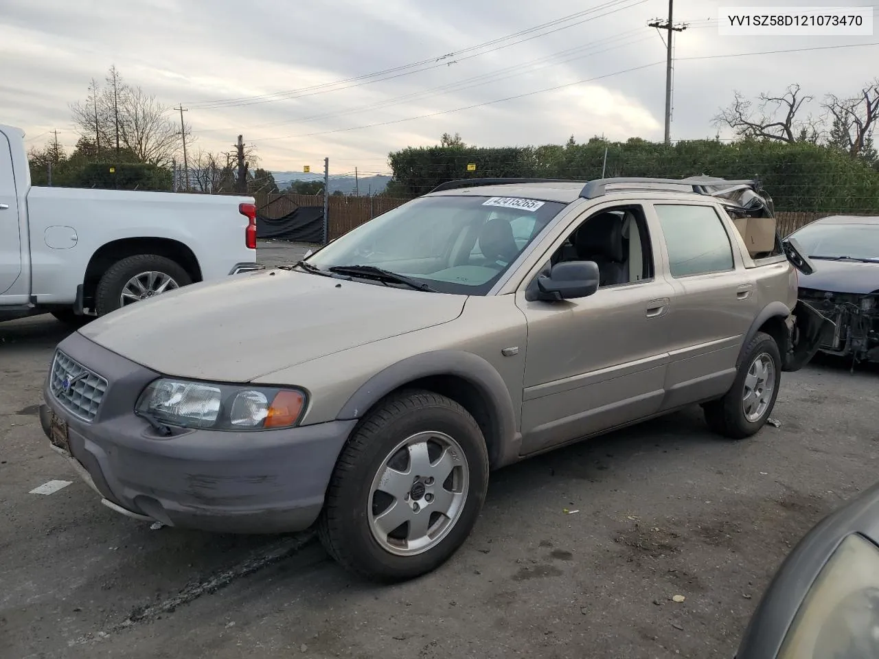 2002 Volvo V70 Xc VIN: YV1SZ58D121073470 Lot: 42415265