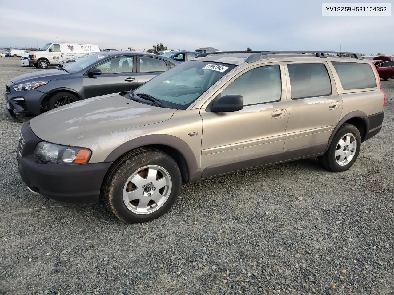 2003 Volvo Xc70 VIN: YV1SZ59H531104352 Lot: 44967985