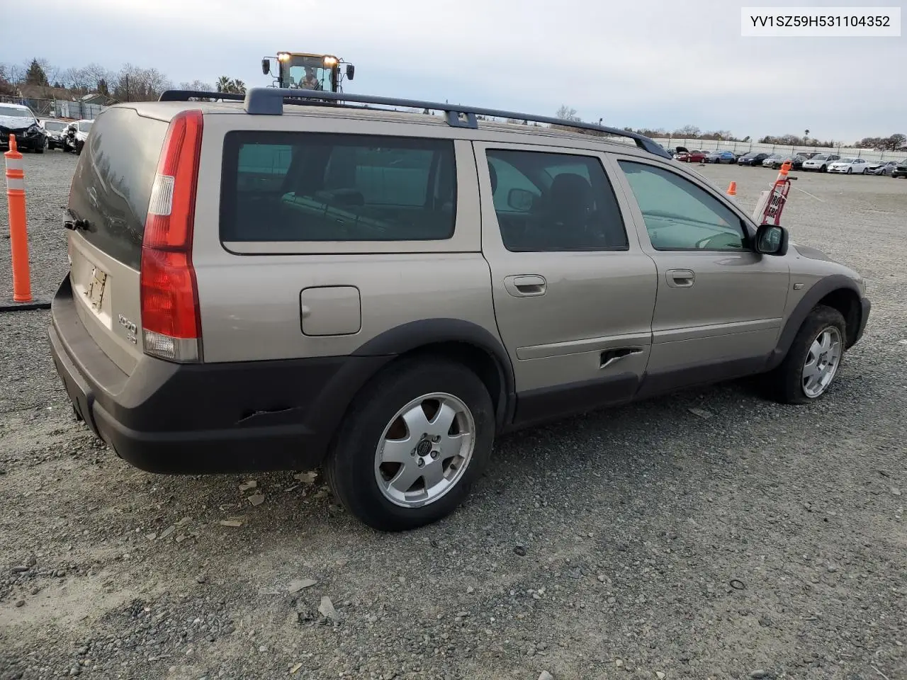 2003 Volvo Xc70 VIN: YV1SZ59H531104352 Lot: 44967985