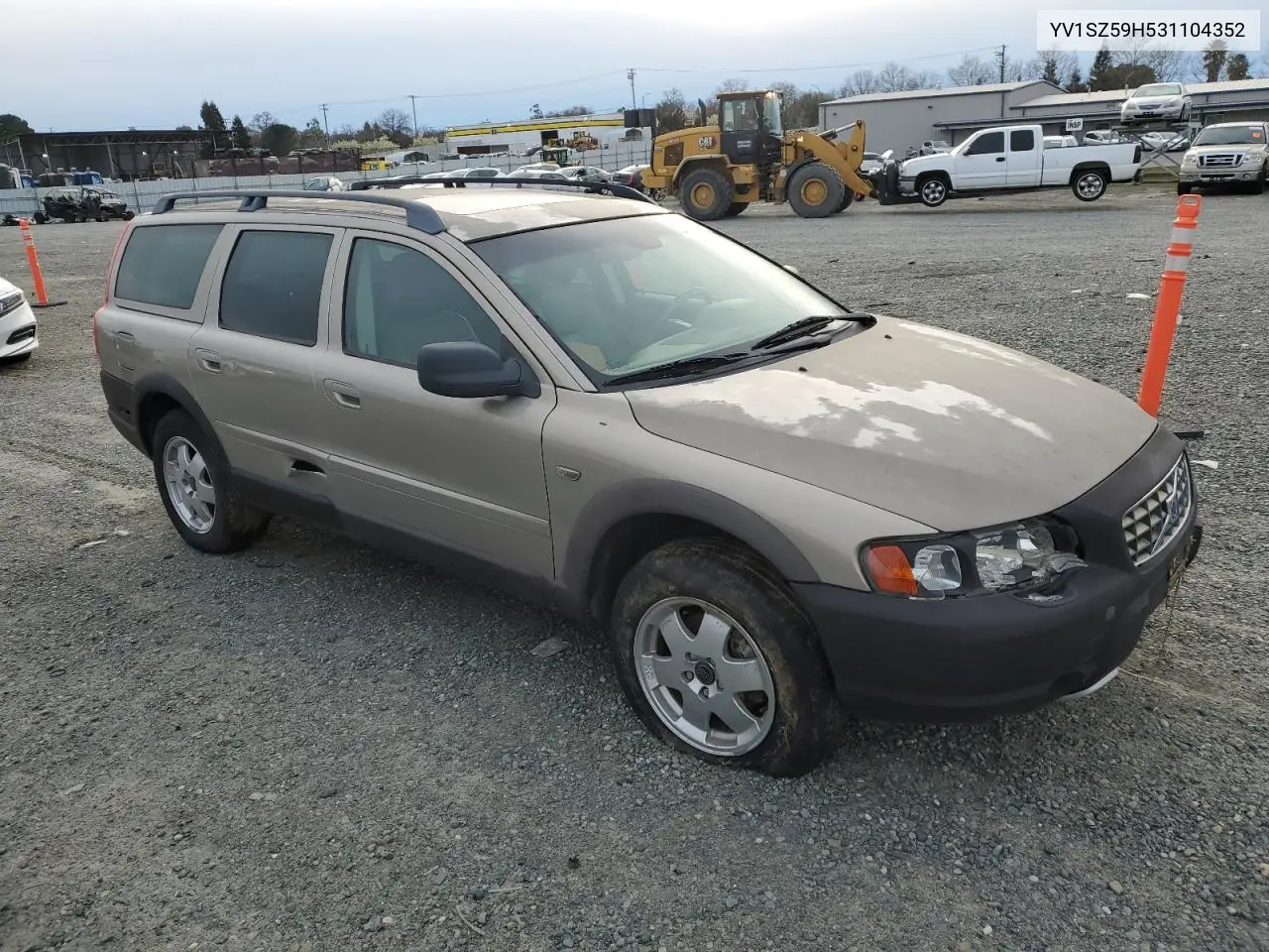 2003 Volvo Xc70 VIN: YV1SZ59H531104352 Lot: 44967985
