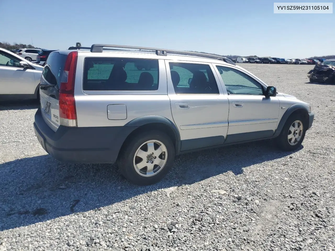 2003 Volvo Xc70 VIN: YV1SZ59H231105104 Lot: 48789195