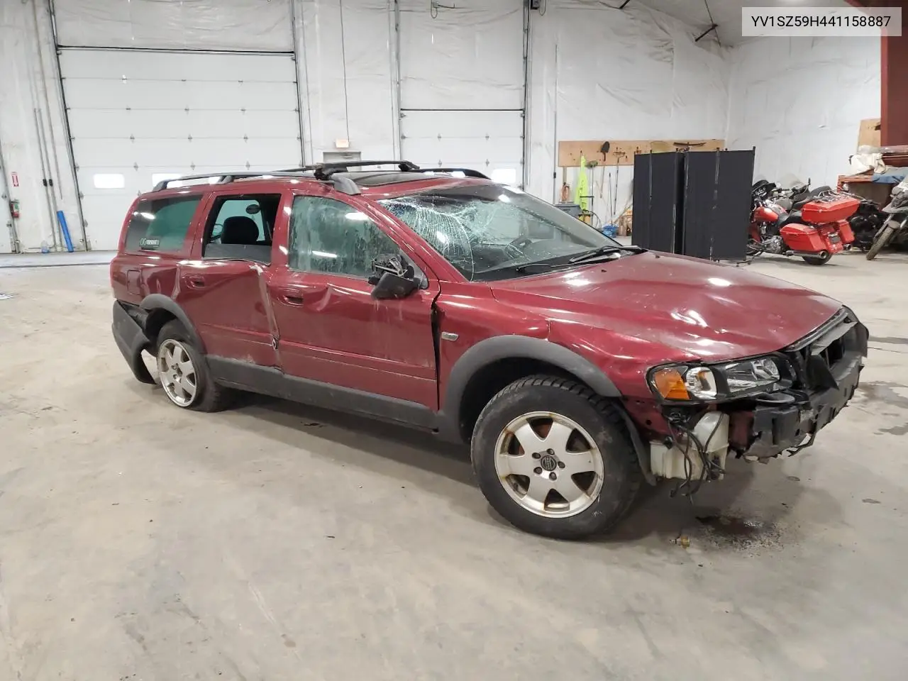 2004 Volvo Xc70 VIN: YV1SZ59H441158887 Lot: 51253995