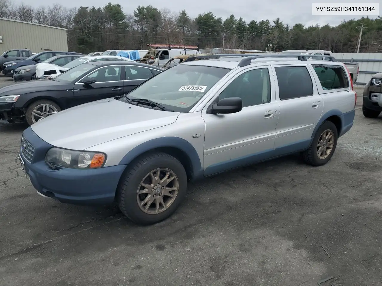 2004 Volvo Xc70 VIN: YV1SZ59H341161344 Lot: 51478965