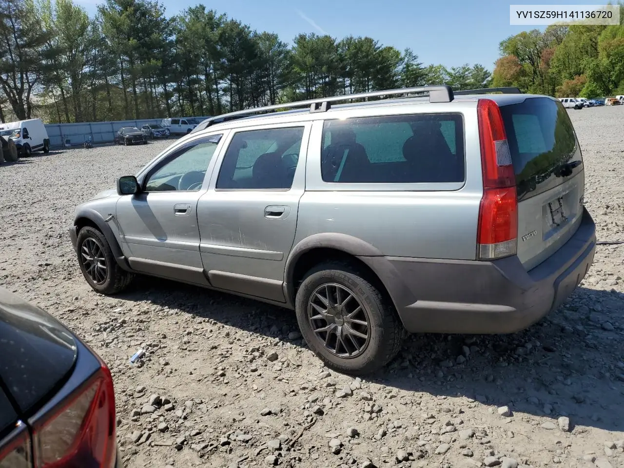 2004 Volvo Xc70 VIN: YV1SZ59H141136720 Lot: 54474675