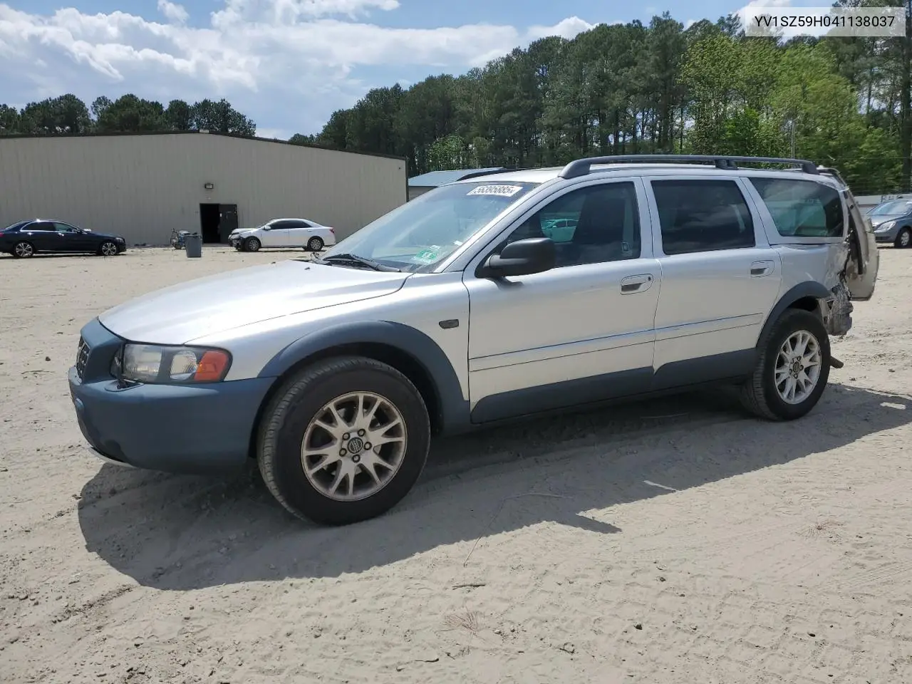 2004 Volvo Xc70 VIN: YV1SZ59H041138037 Lot: 56395885
