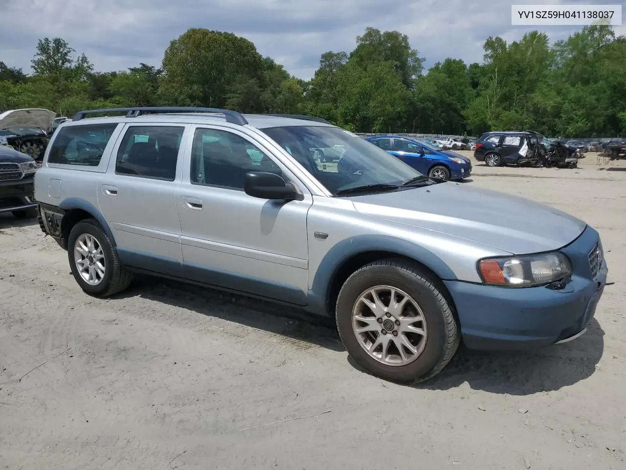 2004 Volvo Xc70 VIN: YV1SZ59H041138037 Lot: 56395885