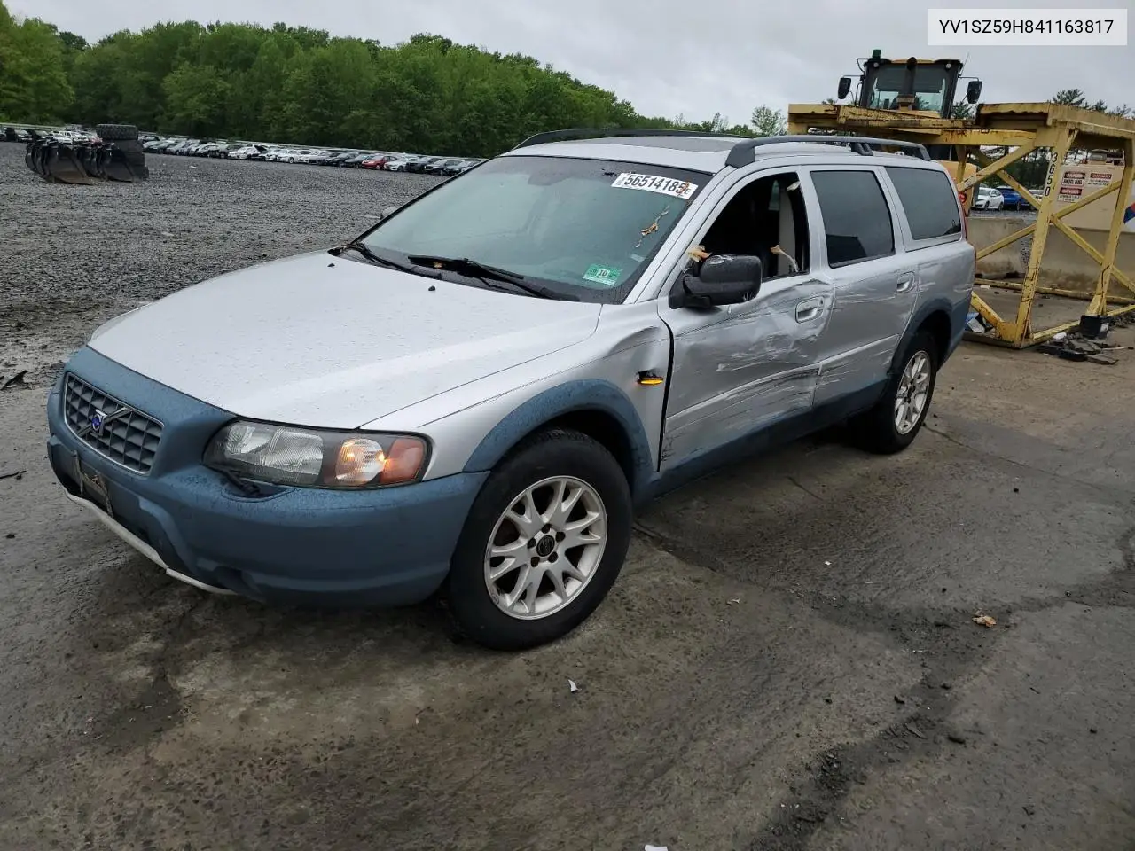 2004 Volvo Xc70 VIN: YV1SZ59H841163817 Lot: 56514185
