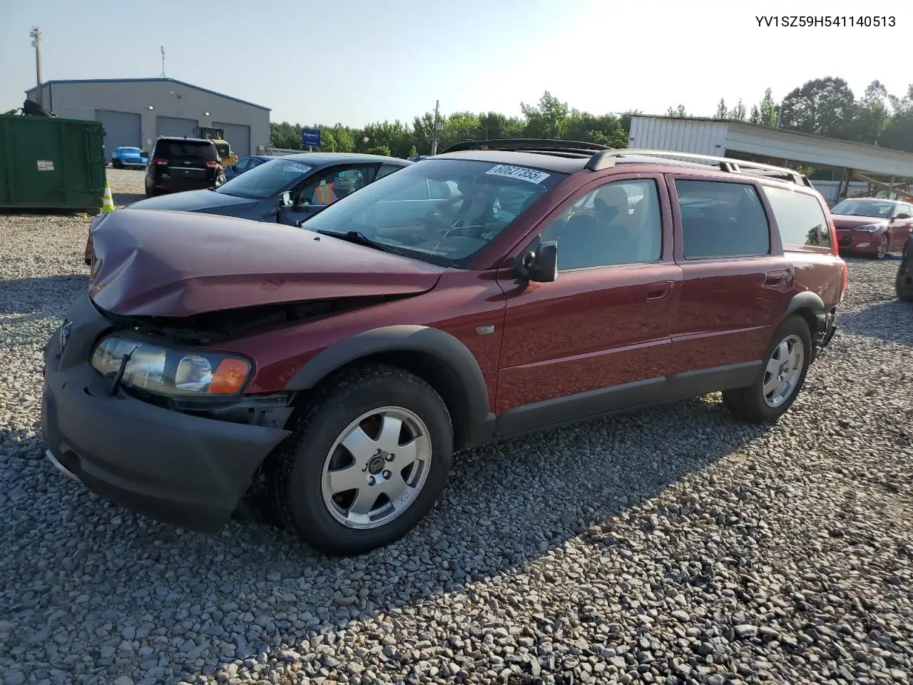 2004 Volvo Xc70 VIN: YV1SZ59H541140513 Lot: 60627355