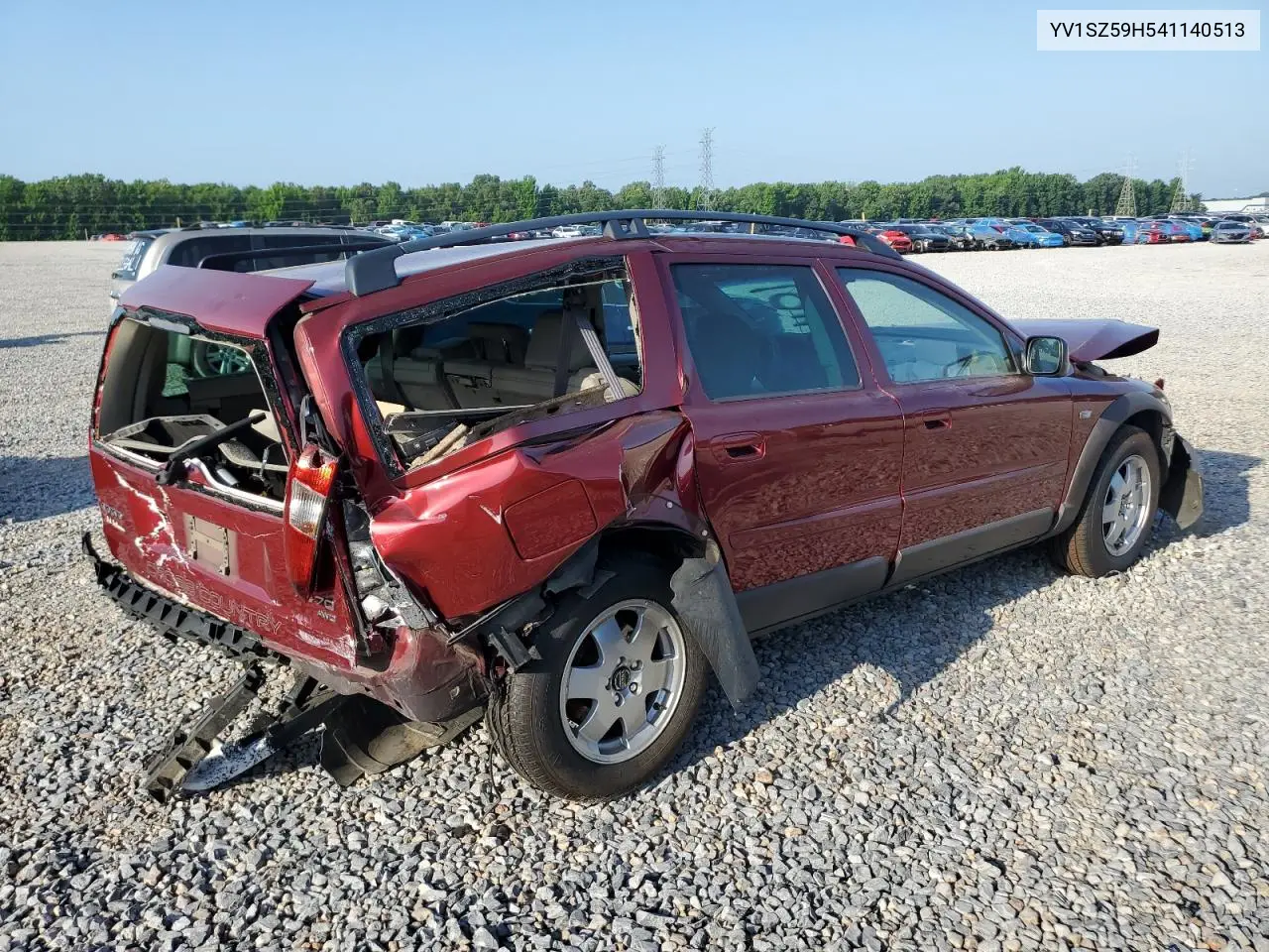 2004 Volvo Xc70 VIN: YV1SZ59H541140513 Lot: 60627355