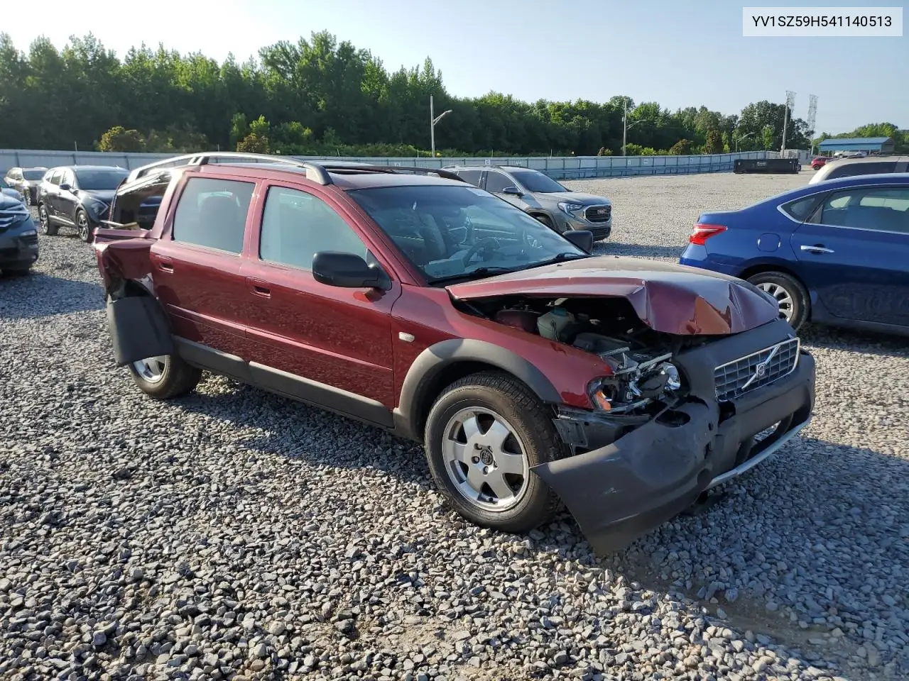 2004 Volvo Xc70 VIN: YV1SZ59H541140513 Lot: 60627355