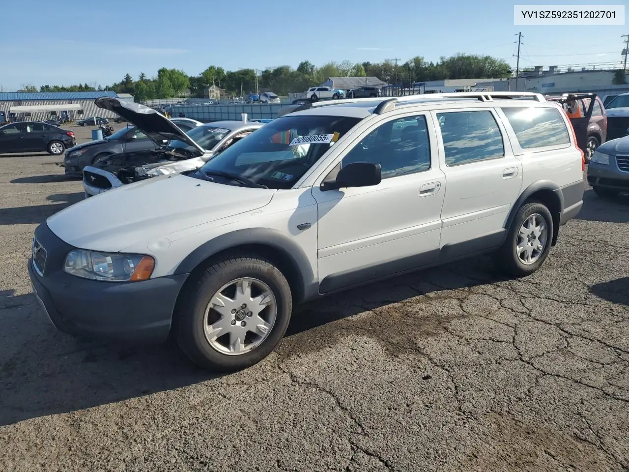 2005 Volvo Xc70 VIN: YV1SZ592351202701 Lot: 52080055