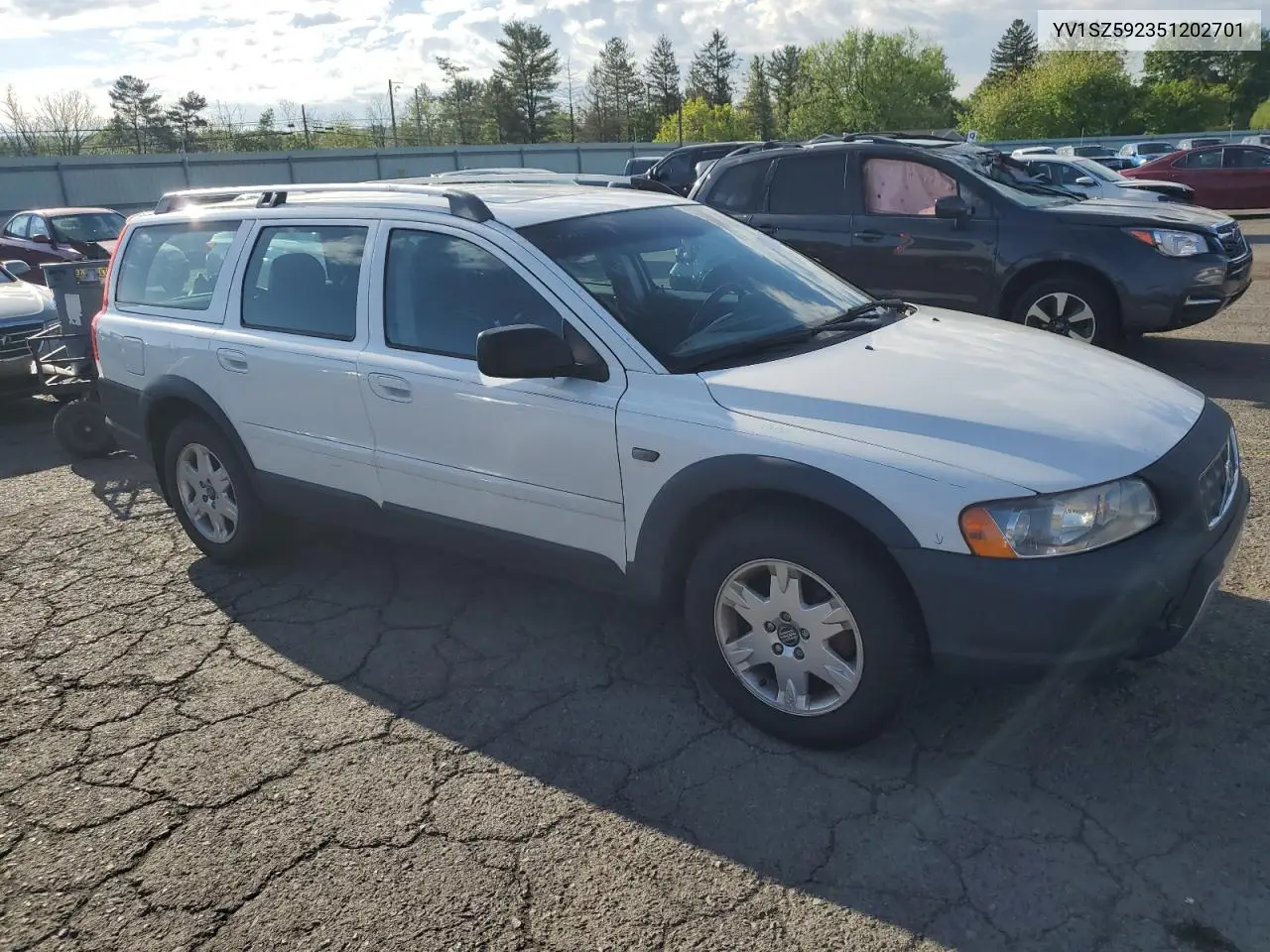 2005 Volvo Xc70 VIN: YV1SZ592351202701 Lot: 52080055