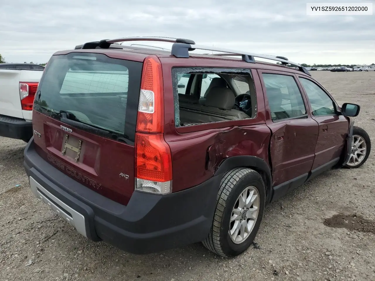 2005 Volvo Xc70 VIN: YV1SZ592651202000 Lot: 55878435