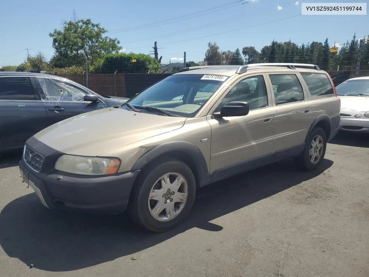 2005 Volvo Xc70 VIN: YV1SZ592451199744 Lot: 56257095