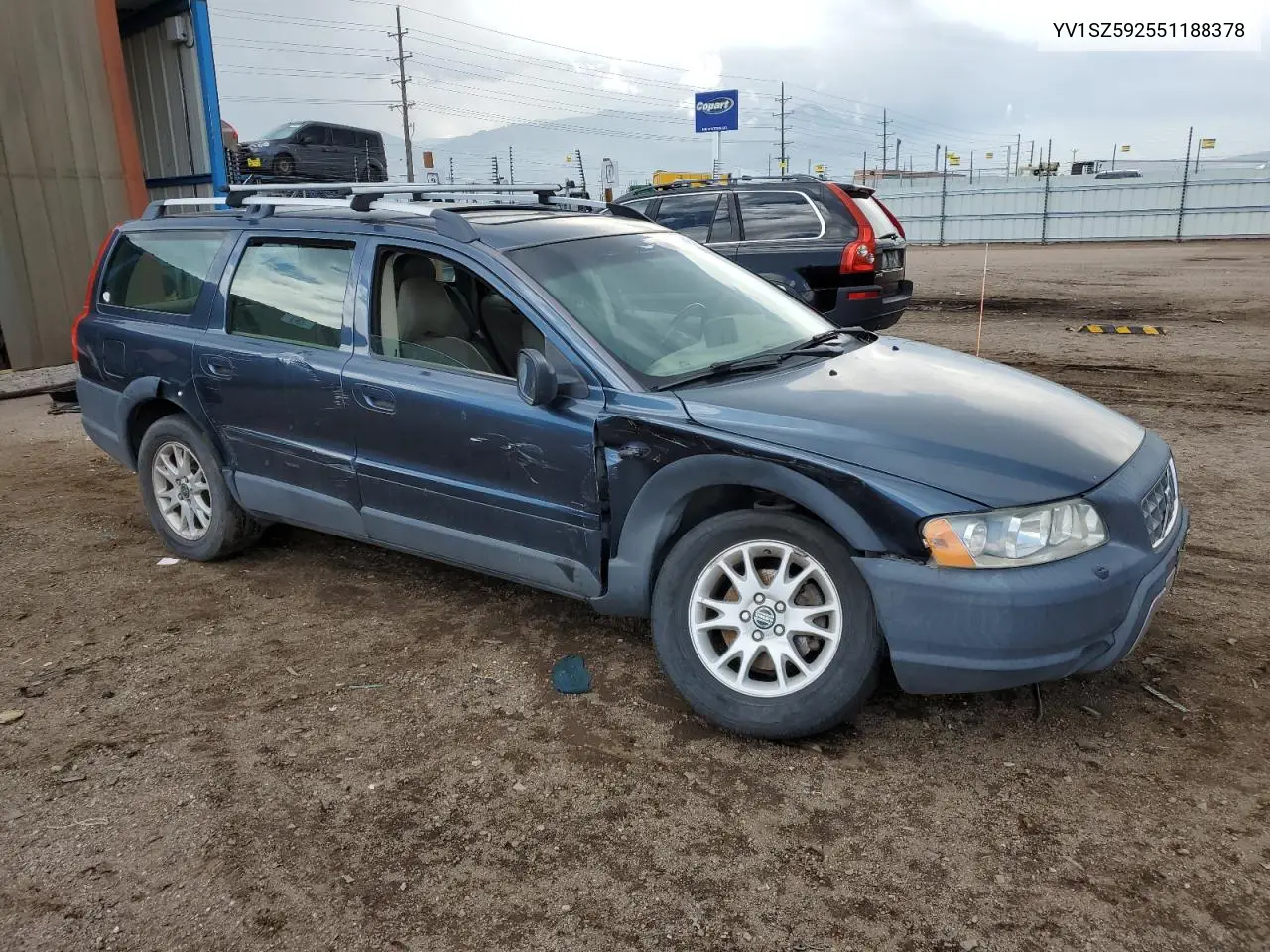 2005 Volvo Xc70 VIN: YV1SZ592551188378 Lot: 58158795