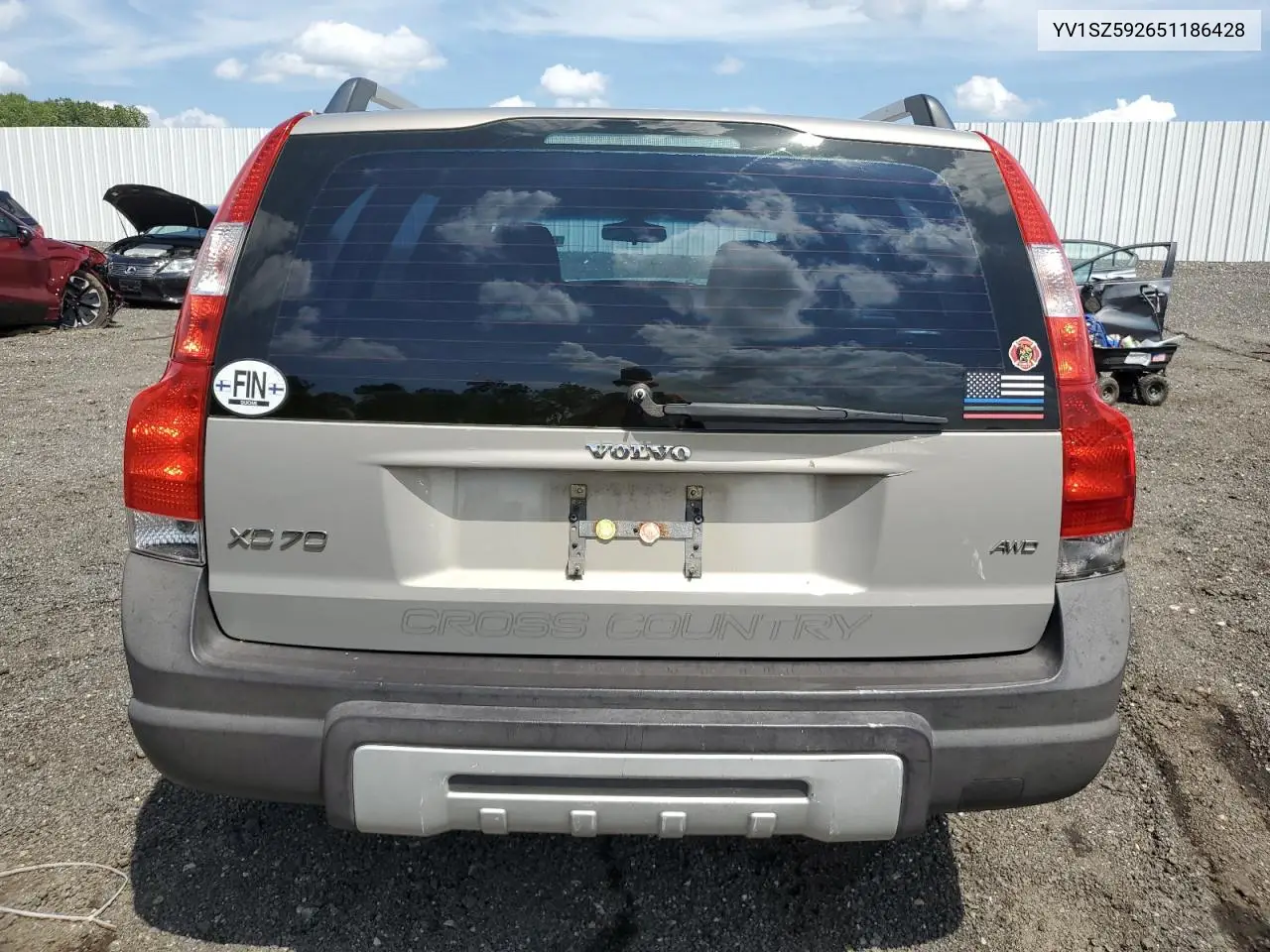 2005 Volvo Xc70 VIN: YV1SZ592651186428 Lot: 61731635