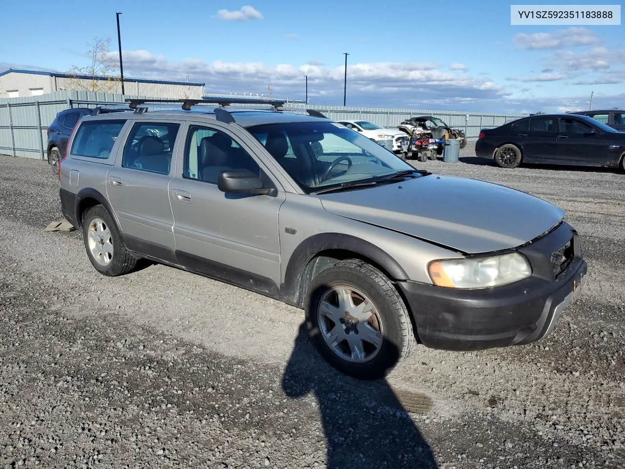2005 Volvo Xc70 VIN: YV1SZ592351183888 Lot: 75225204