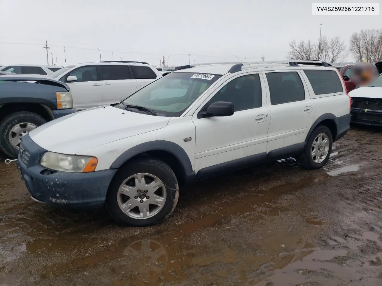 2006 Volvo Xc70 VIN: YV4SZ592661221716 Lot: 40189694