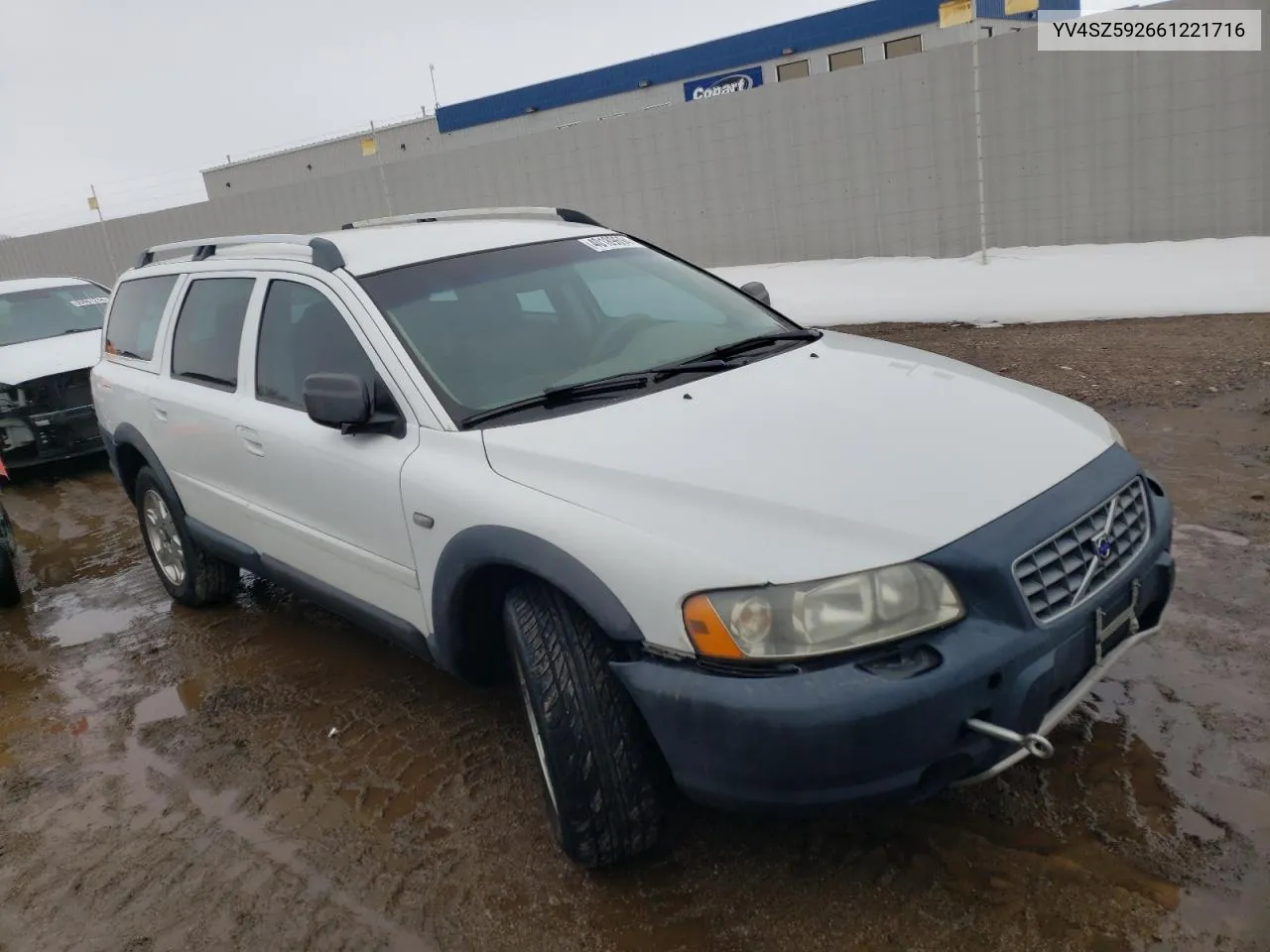 2006 Volvo Xc70 VIN: YV4SZ592661221716 Lot: 40189694