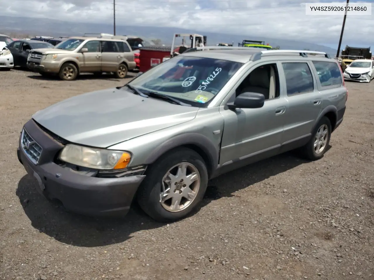 2006 Volvo Xc70 VIN: YV4SZ592061214860 Lot: 55818225