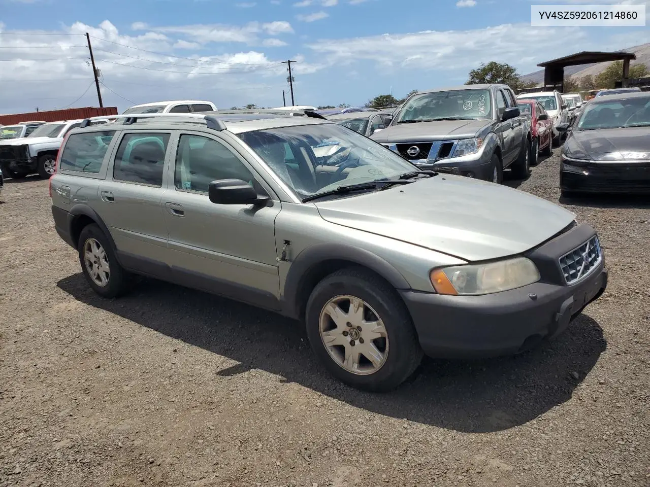 2006 Volvo Xc70 VIN: YV4SZ592061214860 Lot: 55818225