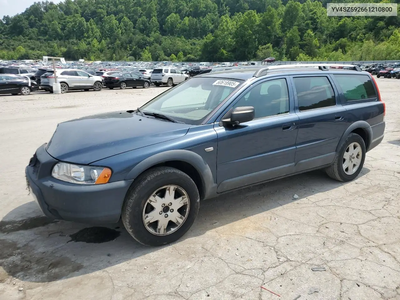2006 Volvo Xc70 VIN: YV4SZ592661210800 Lot: 60618905