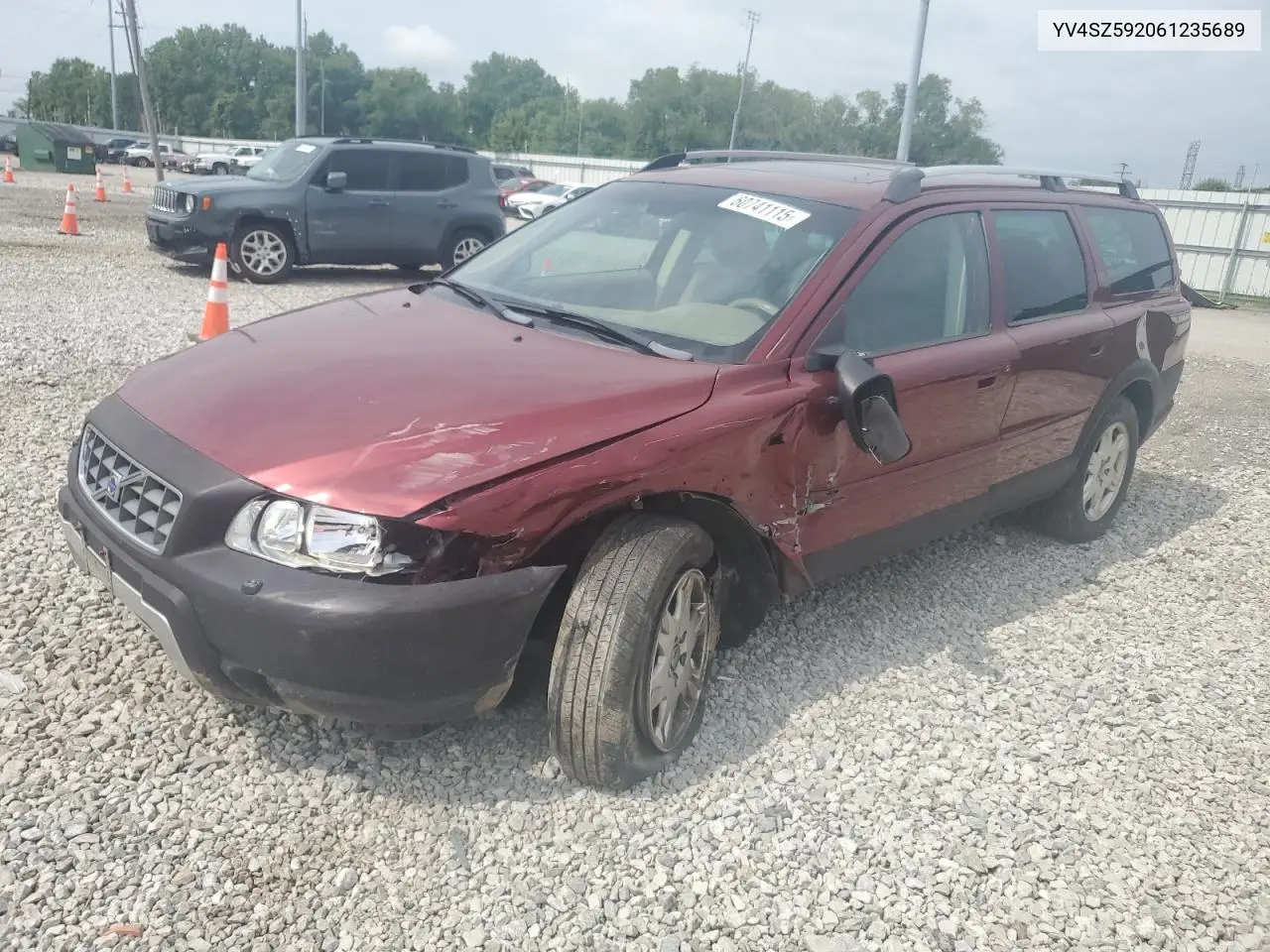 2006 Volvo Xc70 VIN: YV4SZ592061235689 Lot: 60741115