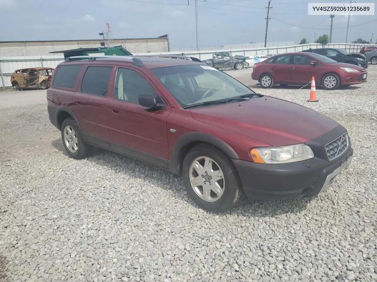 2006 Volvo Xc70 VIN: YV4SZ592061235689 Lot: 60741115