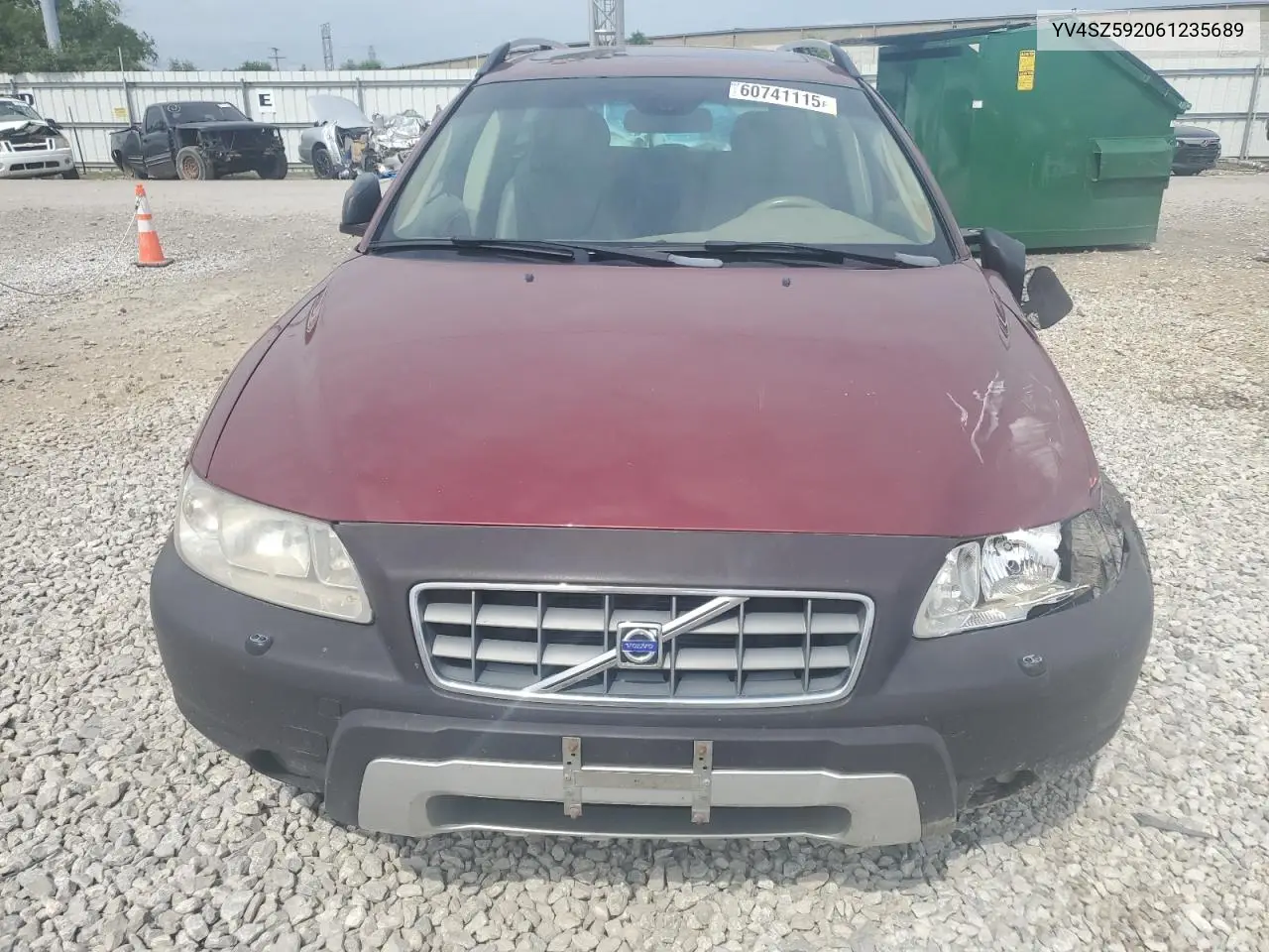 2006 Volvo Xc70 VIN: YV4SZ592061235689 Lot: 60741115