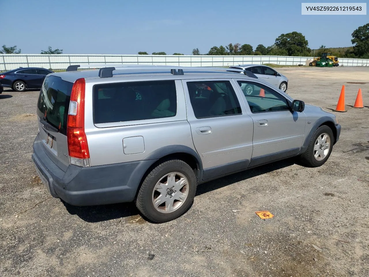 2006 Volvo Xc70 VIN: YV4SZ592261219543 Lot: 72041624