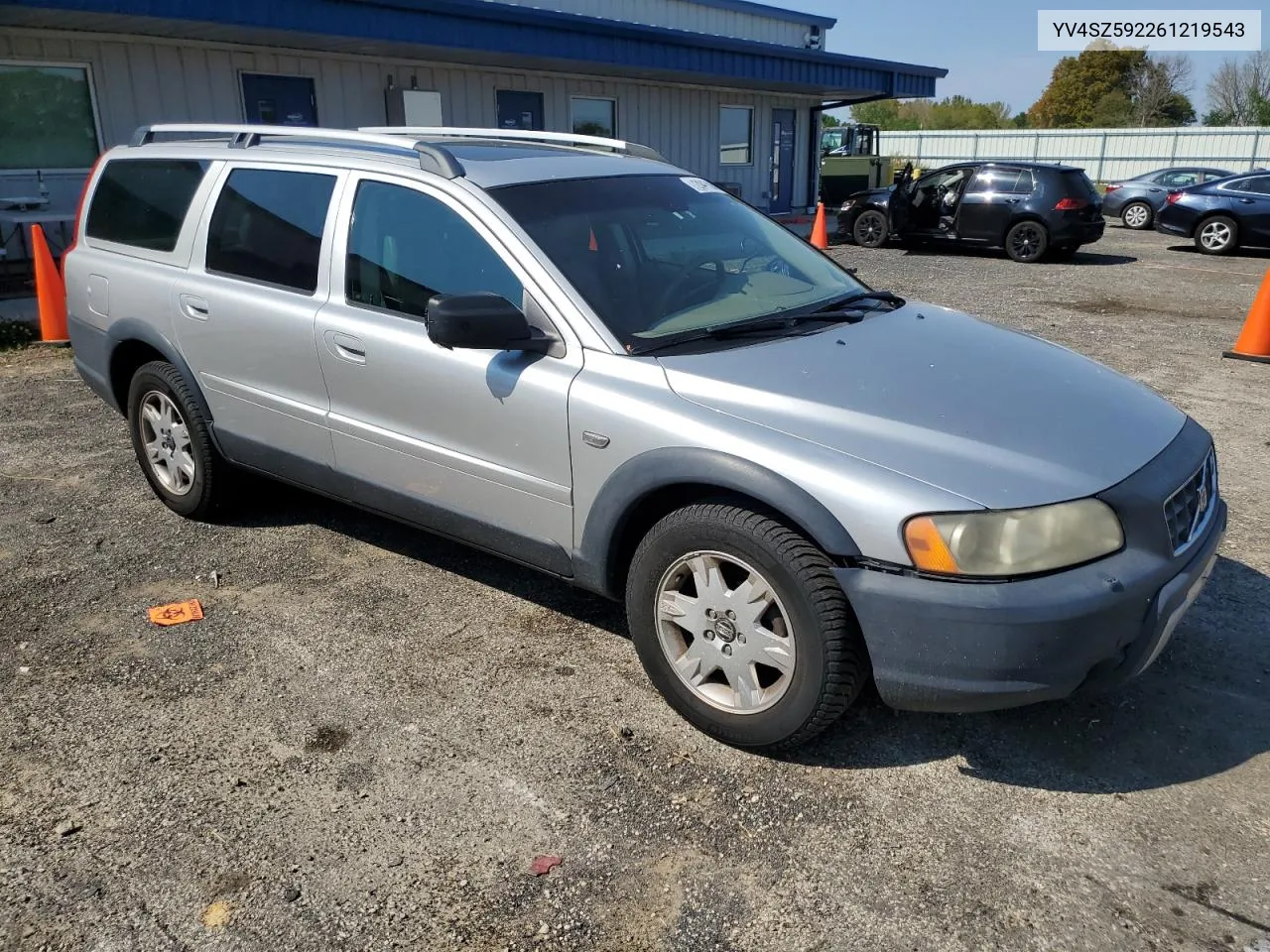 2006 Volvo Xc70 VIN: YV4SZ592261219543 Lot: 72041624
