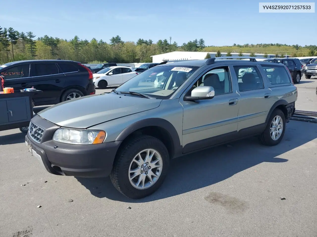 2007 Volvo Xc70 VIN: YV4SZ592071257533 Lot: 55891905