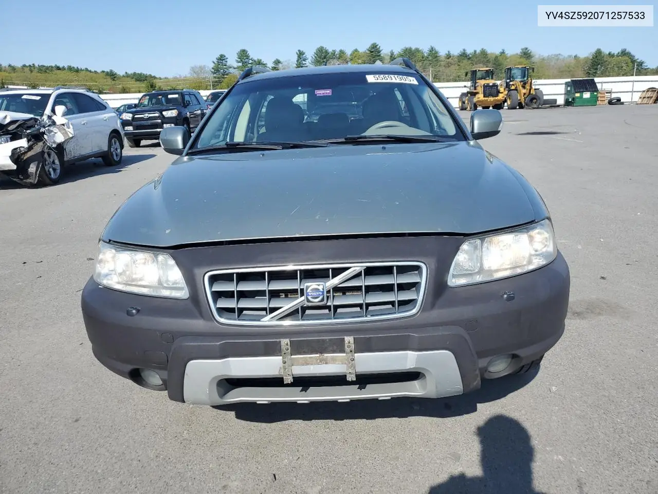 2007 Volvo Xc70 VIN: YV4SZ592071257533 Lot: 55891905