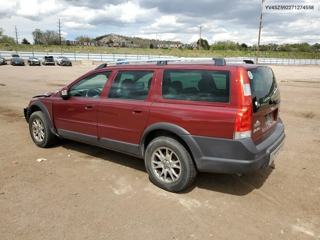 2007 Volvo Xc70 VIN: YV4SZ592271274558 Lot: 56580845