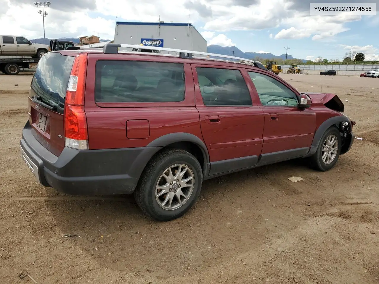 2007 Volvo Xc70 VIN: YV4SZ592271274558 Lot: 56580845