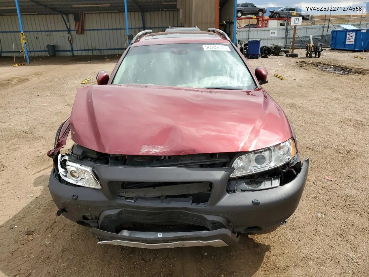 2007 Volvo Xc70 VIN: YV4SZ592271274558 Lot: 56580845