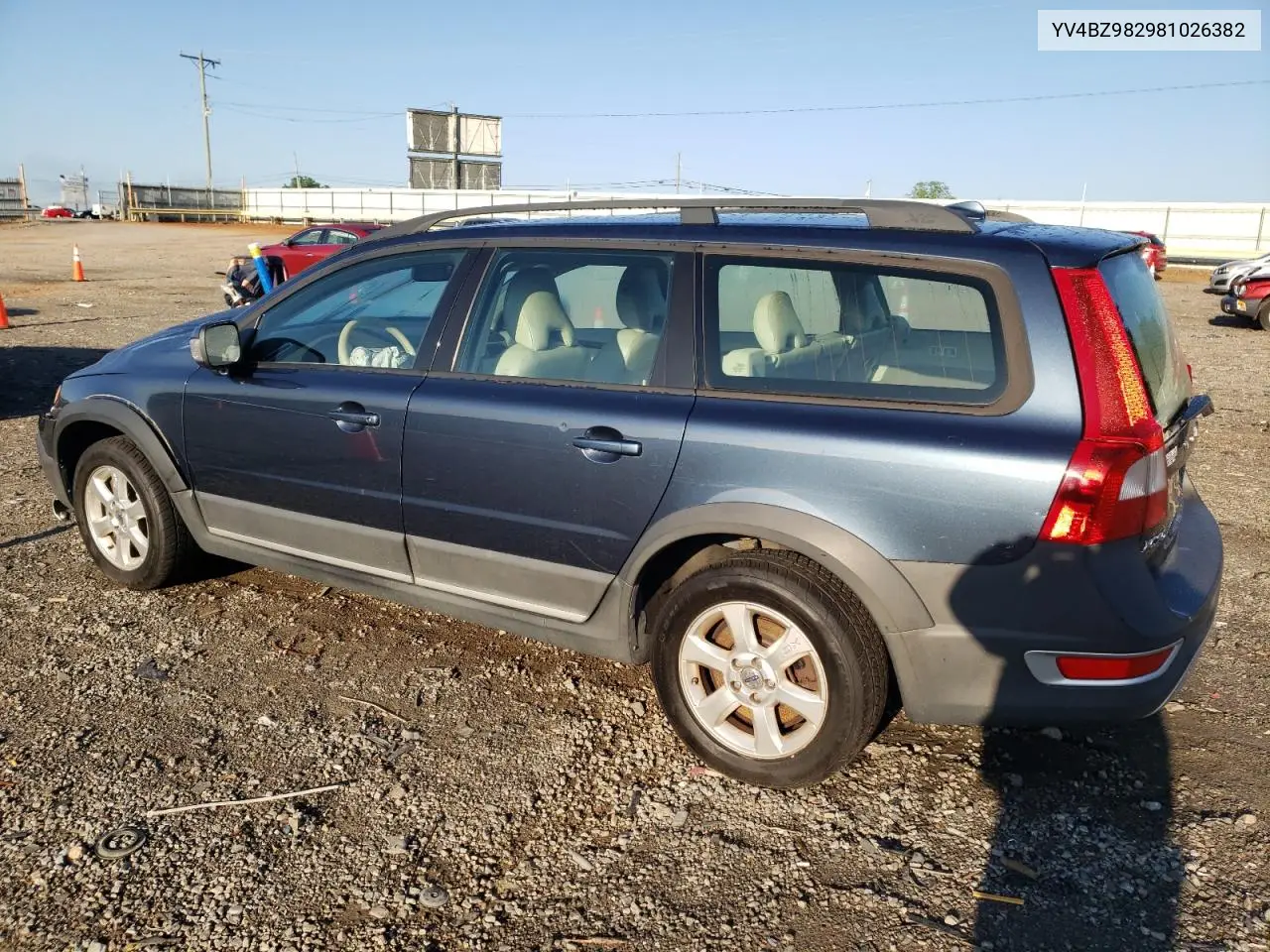 2008 Volvo Xc70 VIN: YV4BZ982981026382 Lot: 55629725