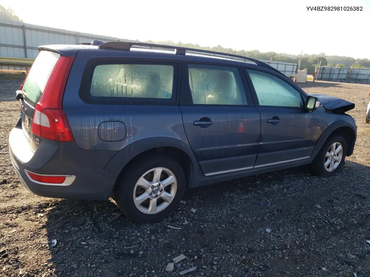 2008 Volvo Xc70 VIN: YV4BZ982981026382 Lot: 55629725