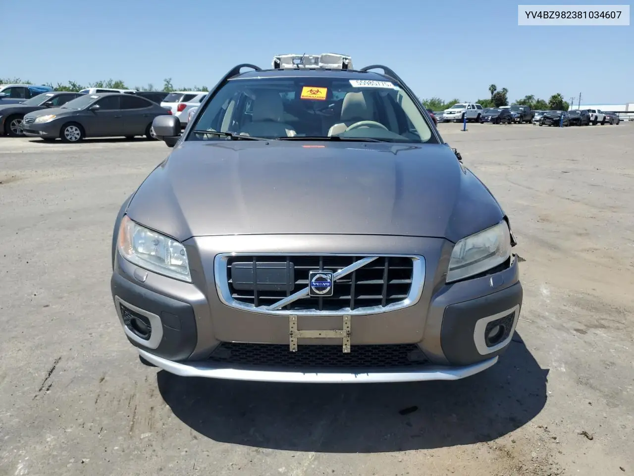 2008 Volvo Xc70 VIN: YV4BZ982381034607 Lot: 55985775