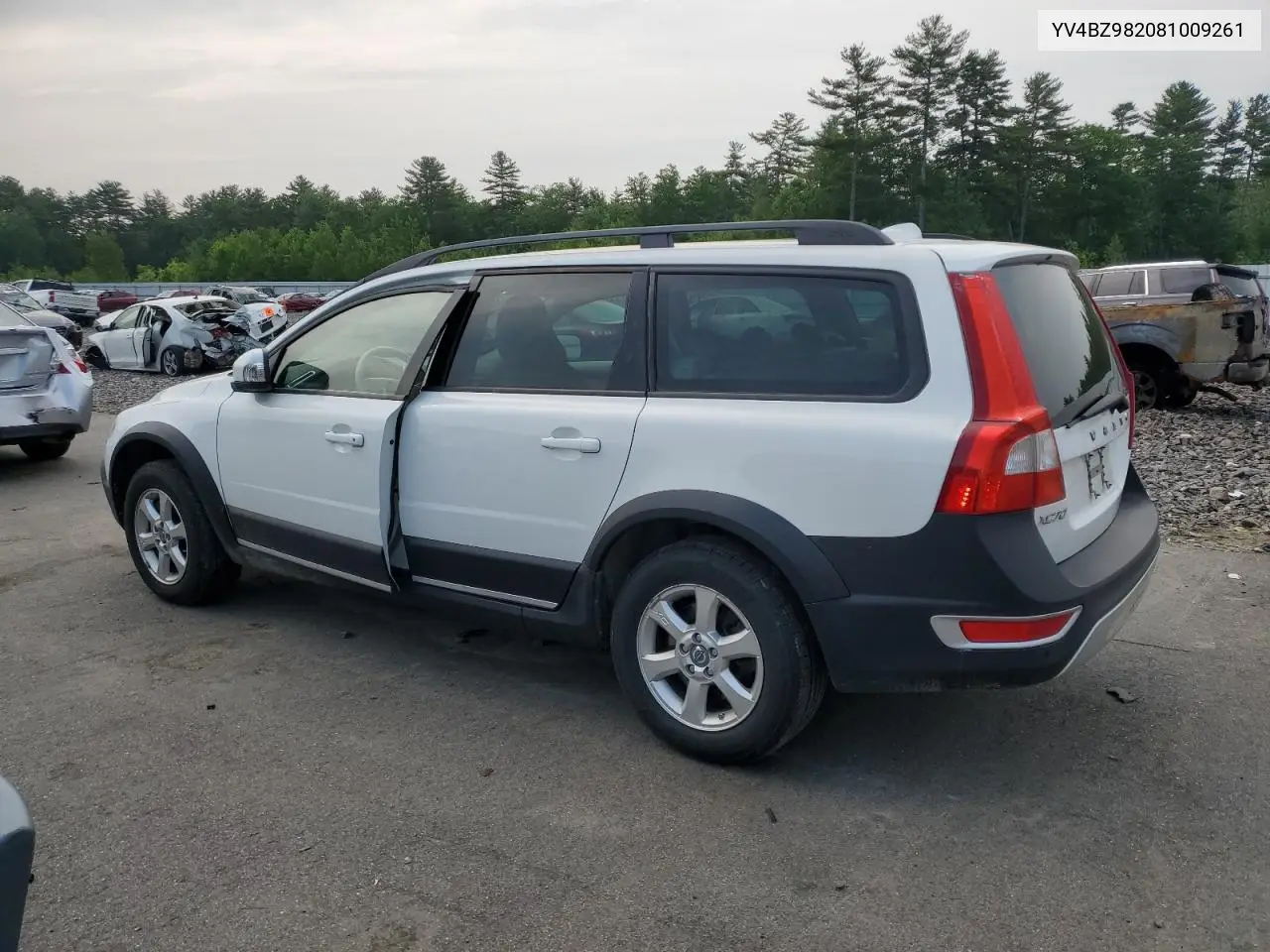 2008 Volvo Xc70 VIN: YV4BZ982081009261 Lot: 59710495