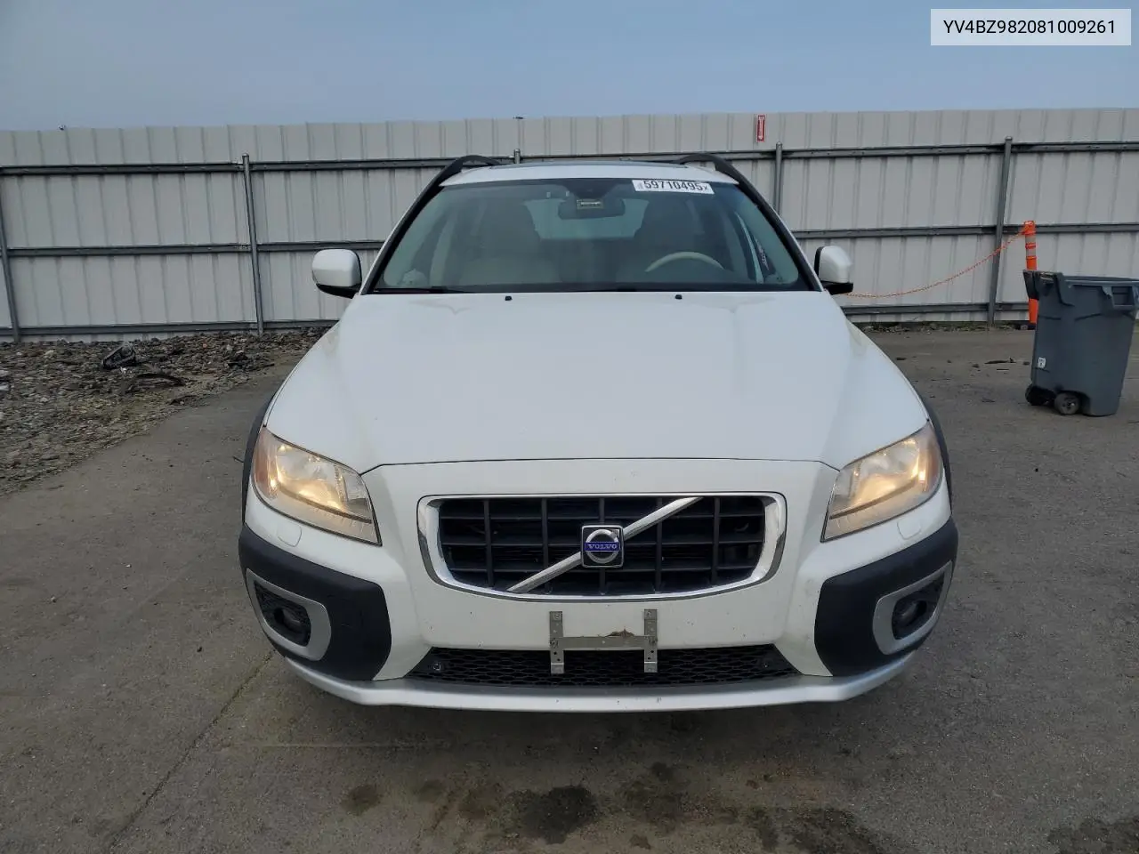 2008 Volvo Xc70 VIN: YV4BZ982081009261 Lot: 59710495