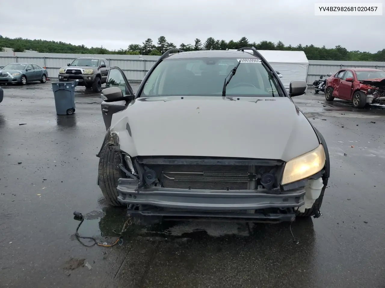 2008 Volvo Xc70 VIN: YV4BZ982681020457 Lot: 59859965