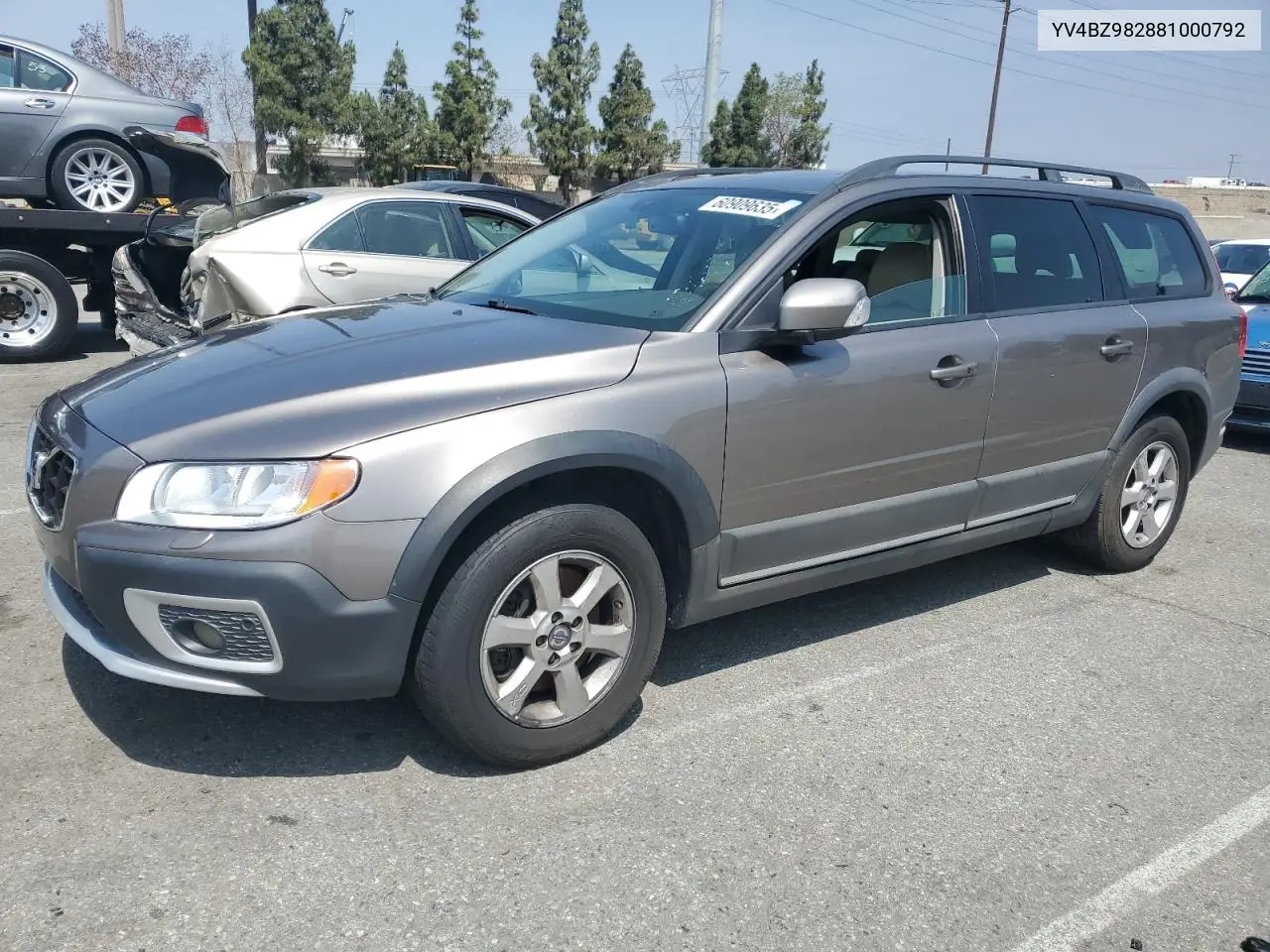 2008 Volvo Xc70 VIN: YV4BZ982881000792 Lot: 60909635