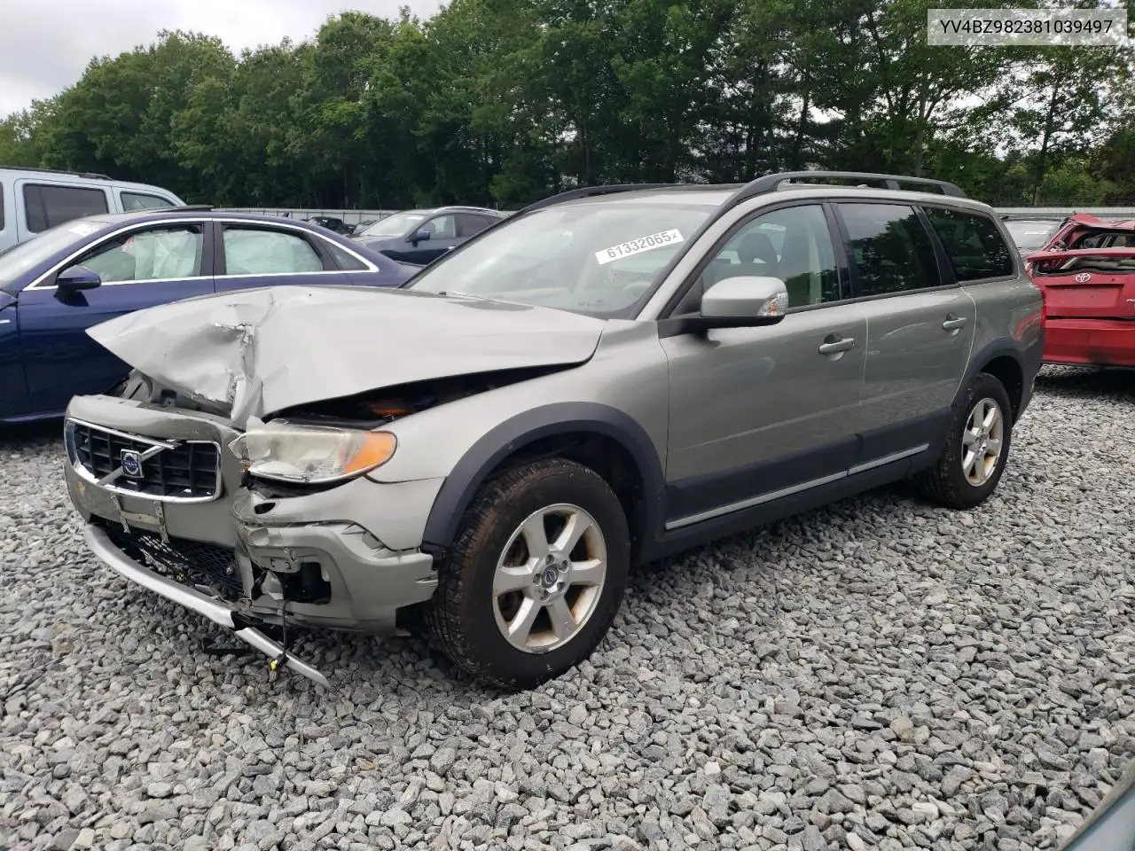 2008 Volvo Xc70 VIN: YV4BZ982381039497 Lot: 61332065