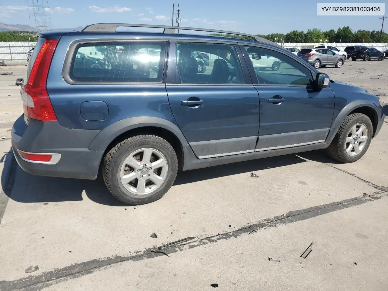 2008 Volvo Xc70 VIN: YV4BZ982381003406 Lot: 62759595
