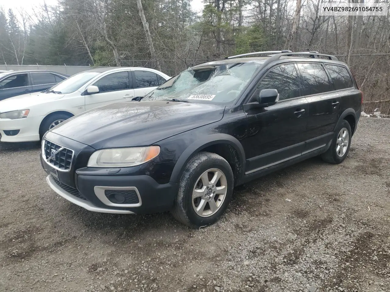 2009 Volvo Xc70 3.2 VIN: YV4BZ982691054755 Lot: 53638695