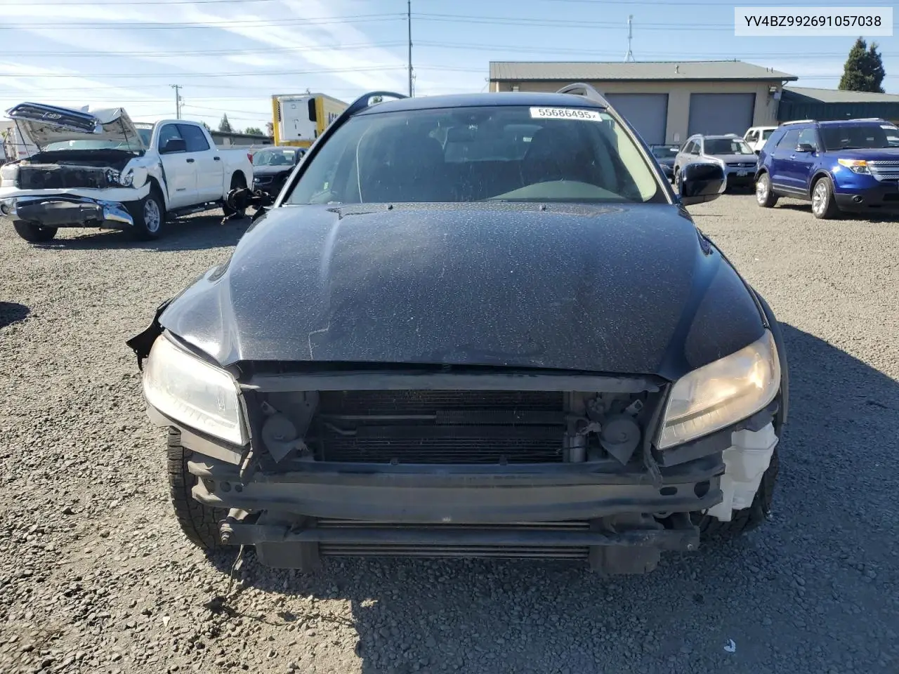2009 Volvo Xc70 T6 VIN: YV4BZ992691057038 Lot: 55686495