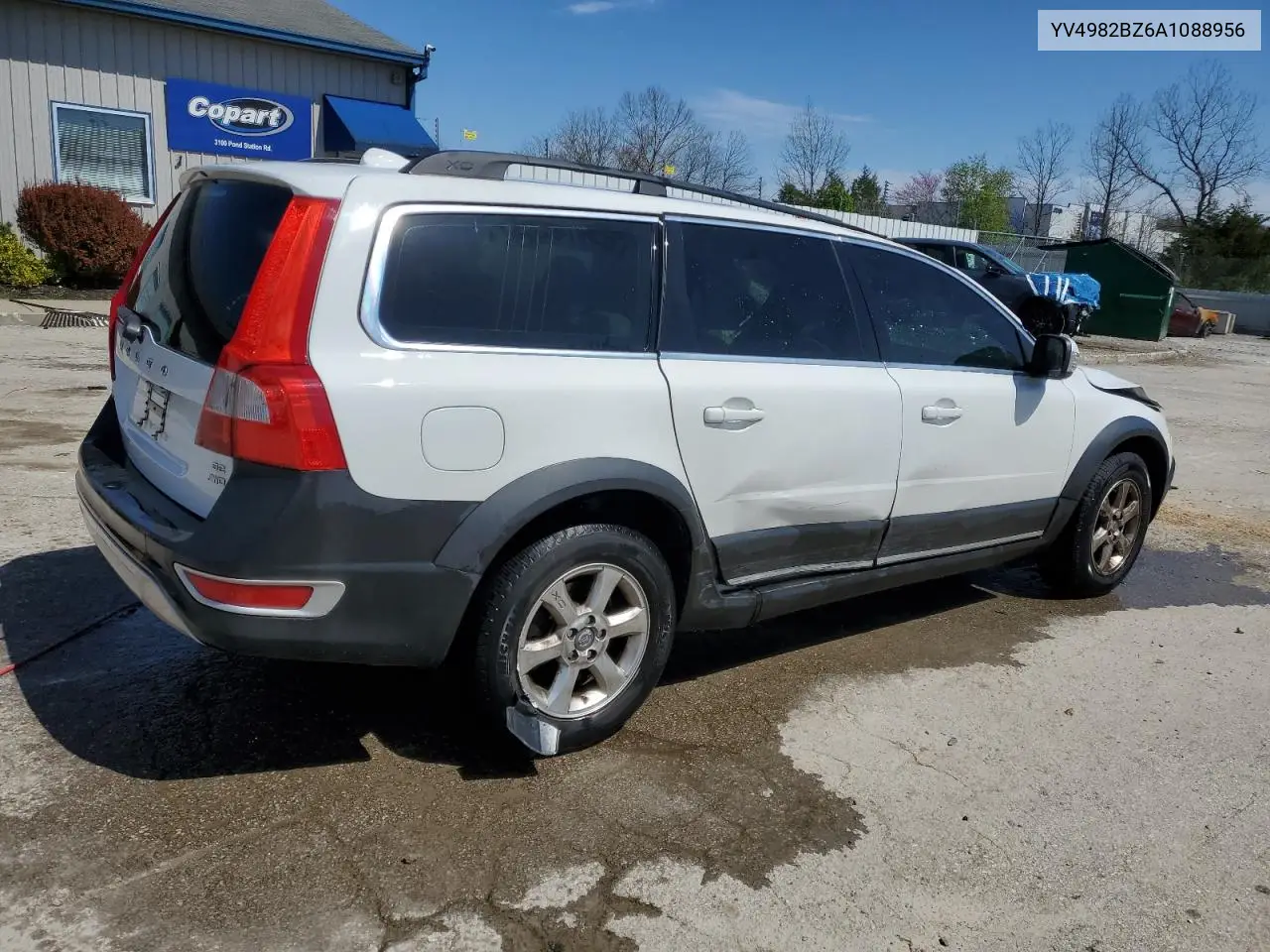 2010 Volvo Xc70 3.2 VIN: YV4982BZ6A1088956 Lot: 52211025